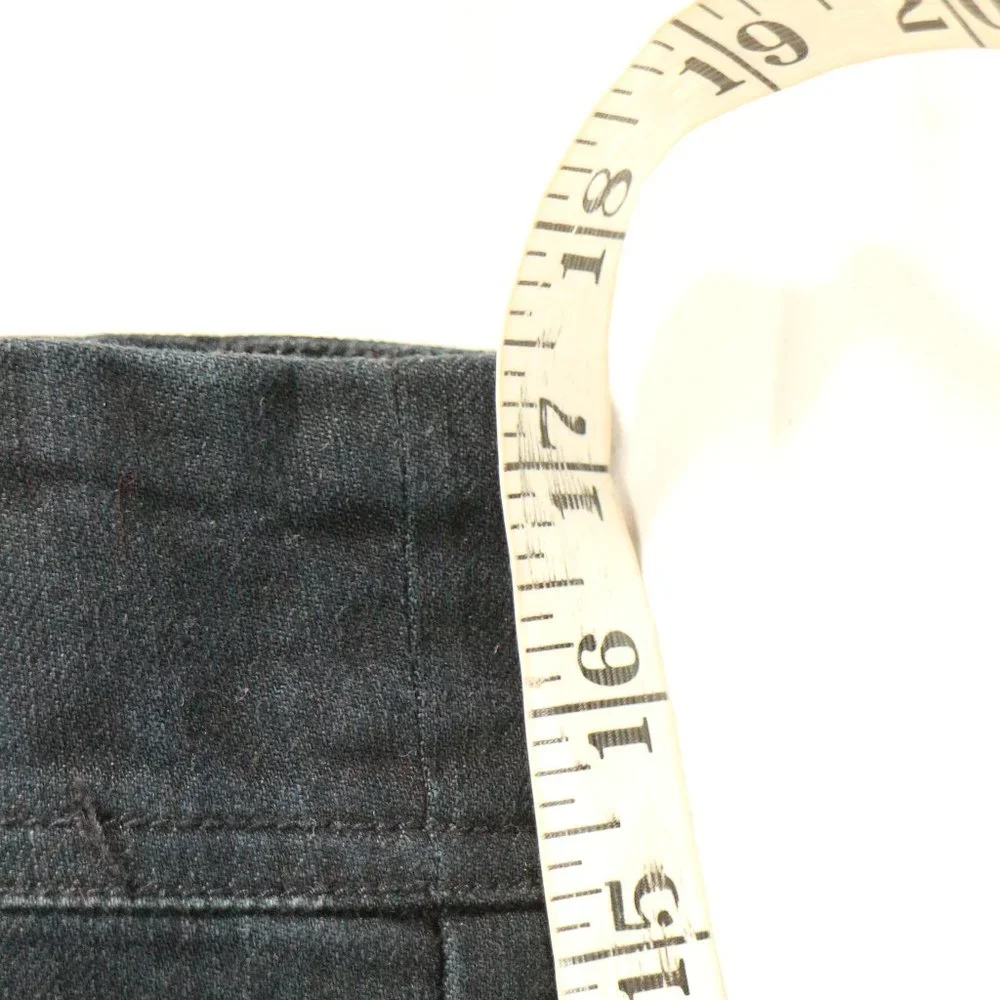 CHICOS Platinum Dark Denim Full Zip Jacket Sz 2 - Picture 8 of 11